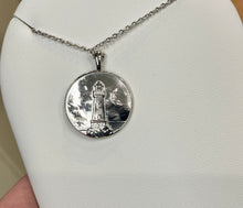 Load image into Gallery viewer, Lighthouse Sterling Silver Adjustable Necklace