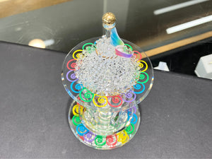 Carousel Glass Figurine
