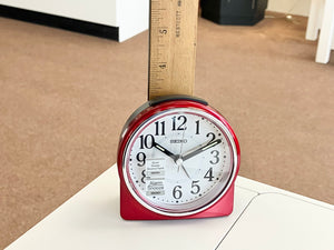 Red Seiko Travel Alarm Clock