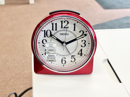 Red Seiko Travel Alarm Clock