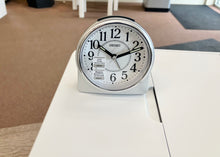 Load image into Gallery viewer, Grey Seiko Travel Alarm Clock