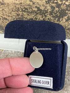 Saint Frances Cabrini Silver Pendant With Chain