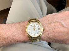 Load image into Gallery viewer, Seiko Gold Tone Stainless Steel Watch With Date