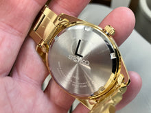 Load image into Gallery viewer, Seiko Gold Tone Stainless Steel Watch With Date