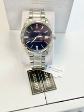 Load image into Gallery viewer, Seiko Stainless Steel Watch With Blue Dial