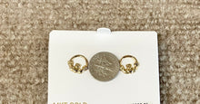 Load image into Gallery viewer, Gold Claddagh Earrings