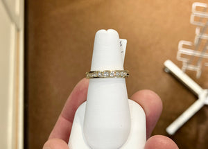 Half Carat Natural Diamond Gold Wedding Ring