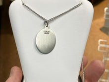 Load image into Gallery viewer, Our Lady Of All Nations Silver Pendant And Chain