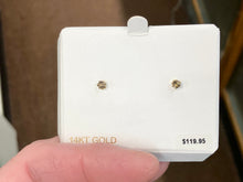 Charger l&#39;image dans la galerie, Smoky Quartz Gold Earrings