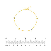 Laden Sie das Bild in den Galerie-Viewer, Diamond Star Gold Bracelet