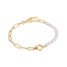 Charger l'image dans la galerie, Pearl Chunky Link Chain Bracelet
