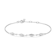 Cargar imagen en el visor de la galería, Silver Multi Sparkle Bracelet