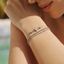 Cargar imagen en el visor de la galería, Silver Filia Curb Chain Bracelet