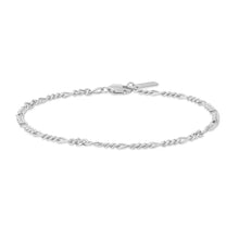 Cargar imagen en el visor de la galería, Silver Filia Curb Chain Bracelet