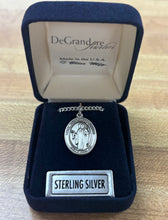 Load image into Gallery viewer, Saint Joseph The Worker Silver Pendant And Chain