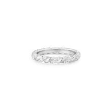 Load image into Gallery viewer, Silver Sparkle Twisted Ring