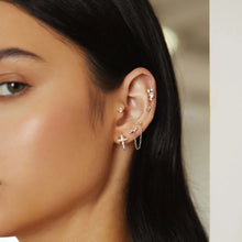 Load image into Gallery viewer, Ania Haie Pointed Star Stud Earrings