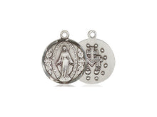 Load image into Gallery viewer, Miraculous Medal Silver Round With Chain Religious