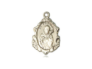 Saint Francis Gold Filled Pendant And Chain