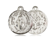 Cargar imagen en el visor de la galería, Immaculate Conception Silver Medal And Chain