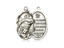Load image into Gallery viewer, Our Lady Of LaSalette Silver Pendant With Chain