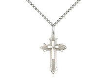Charger l&#39;image dans la galerie, Silver Cross With Chain