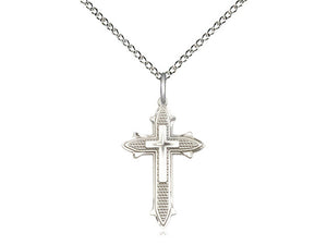 Silver Cross With Chain