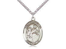 Load image into Gallery viewer, Saint Nimatullah Silver Pendant With Chain