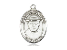 Load image into Gallery viewer, Saint Damien Of Molokai Silver Medal With Silver Chain Religious