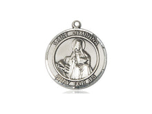 Load image into Gallery viewer, Saint Dymphna Silver Pendant With Chain