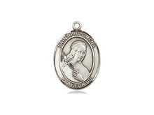 Load image into Gallery viewer, Saint Philomena Silver Pendant With Chain Religious