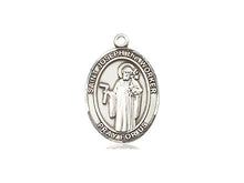 Load image into Gallery viewer, Saint Joseph The Worker Silver Pendant And Chain