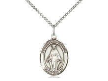 Cargar imagen en el visor de la galería, Our Lady Of Lebanon Silver Pendant And Chain