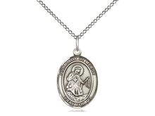 Charger l&#39;image dans la galerie, Our Lady Of Mercy Silver Pendant With Chain