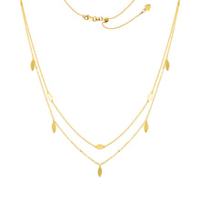 Load image into Gallery viewer, 14 K Yellow Gold Layered Choker Necklace