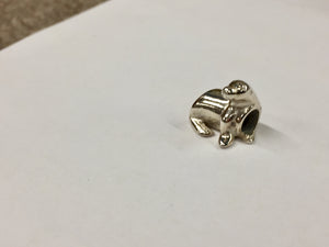 Sea Lion Silver Bead