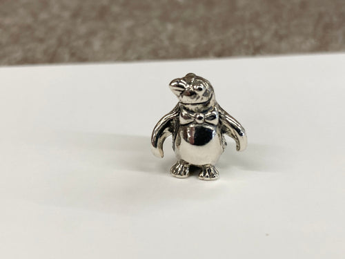 Penguin Silver Bead