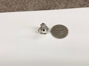 Penguin Silver Bead
