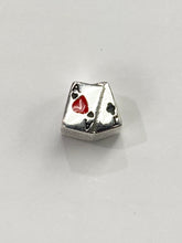 Load image into Gallery viewer, Black Jack Silver Bead
