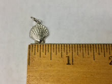 Load image into Gallery viewer, Sea Shell Silver Charms