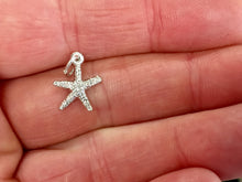 Load image into Gallery viewer, Starfish Silver Charms / Pendant