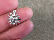 Load image into Gallery viewer, Sun Silver Charms /Pendant