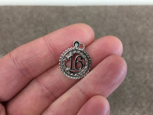 Load image into Gallery viewer, Sweet 16 Silver Charm