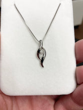 Load image into Gallery viewer, Diamond Silver Pendant