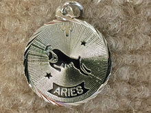 Load image into Gallery viewer, Aries Silver Charm