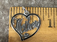 Load image into Gallery viewer, Mother Silver Heart Charm