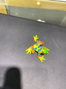 Small Rain Forest Frog Glass Figurine