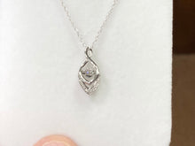 Load image into Gallery viewer, Shimmer Diamond Silver Pendant