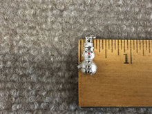 Load image into Gallery viewer, Silver Snowman Charm