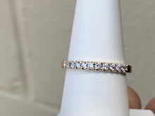 Load image into Gallery viewer, Quarter Carat Diamond Gold Wedding Ring